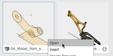 Open Fusion 360 design file: In this section you will open the introductory design file. Step 1 Open the Data Panel 1.