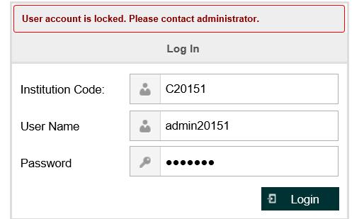 If a user fails to logon to the ORION system after more than 4 attempts then their account will be locked automatically (see