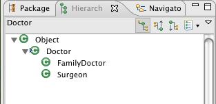 Doctor Example in Eclipse Where does
