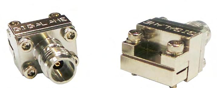 BMA Connectors High Performance End Launch Connectors PLUG (Male) BMA Connectors for Cable Assemblies DC to 8 GHz High Reliability & Ease of