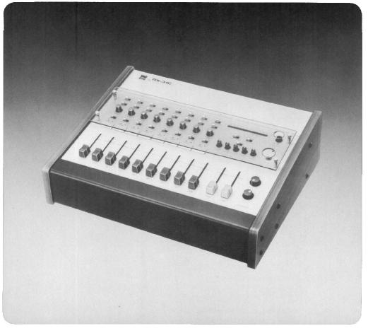 Operating Instruction Manual TOA MIXING CONSOLE