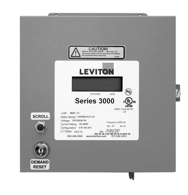 Designed to provide a simple and effective process for accurately capturing measurements of power consumption, Series 3000 Meters are easy to specify and install for new construction and retrofits.