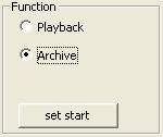 The other way to playback video is to right click on the site and select <Playback> <Remote Playback> from the pull-down menu. Save the *.