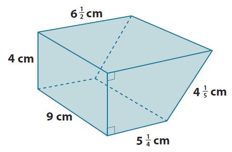 Find the surface area of each of the