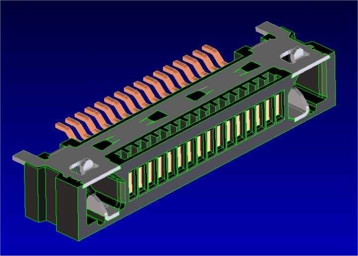 The customer is expected to design an appropriate seal around the periphery of the connector to adequately seal the finished enclosure.
