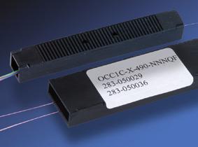 Low optical loss CWDM and DWDM units come pre-installed on FOSC splice trays. Fiber leads can be spliced or configured with pre-installed connectors.