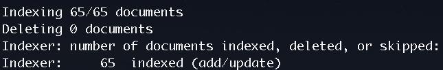 26) Let s continue the crawling in order to obtain all pages and build the index. However, you do not have to repeat all the previous steps (generate index) manually. You can use crawl command.