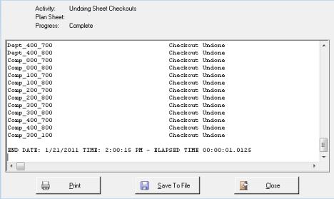 Choose the Undo All Check Outs option and click Ok. 7.