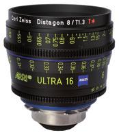 0006794 ARRI/ZEISS Ultra Prime Lenses Format: SUPER 35 8 mm R T2.8 Ø 134 mm K2.47613.0 (m) K2.47612.