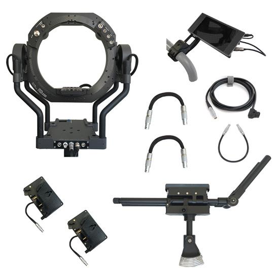 0010463 TRINITY Rig Gold Mount Pro Set TRINITY Rig TRINITY Joystick / Monitor Mount Transvideo StarliteHD5-ARRI OLED Monitor MINI / AMIRA Control Cable 6 Pin RINTY Battery Mount / Gold Mount (3x)