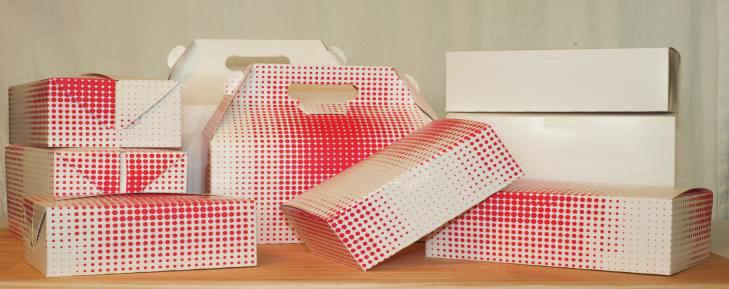 Chicken Boxes Dimensions Cube Count Pack 3503 Snack Tuck Top - Red & White 7 x 5 x 2.