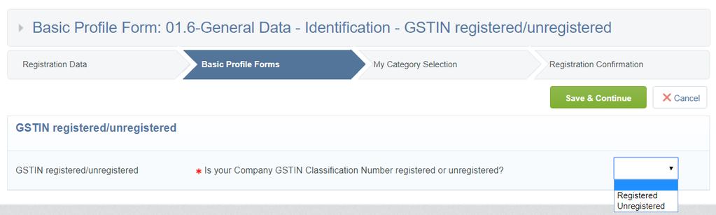 Page 12/56 1.1 GSTIN Classification Number Indian State Fiscal Law The Indian Government has implemented the new regime for Goods and Service Tax (GST).
