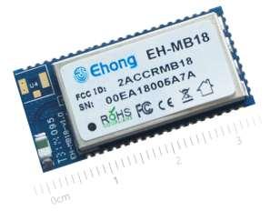 EH-MB18 Bluetooth Technology Audio Module Bluetooth radio - Fully embedded Bluetooth v4.0(smart ready) - Bluetooth v3.