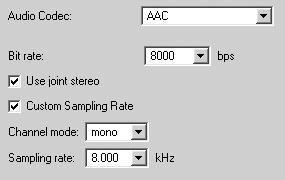 CHAPTER 8: Setting Encoding Parameters Setting Audio Parameters This section explains how to use the various encoding options to set the basic parameters for encoding audio input.