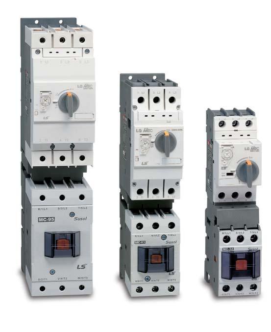 Compact design and the most-effective solutions for the motors Contactors Combination with