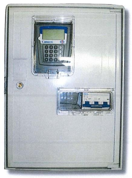 Hook on door, with security locking system, Overall dimensions: H 513 x W 201 x D 108 mm.