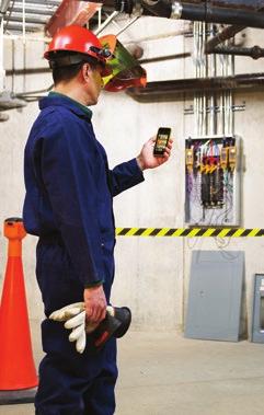 meters (3000 FC series) Technicians without Fluke Connect enabled tools Improve the efficiency of electrical and mechanical maintenance by accessing equipment records, manuals and other useful