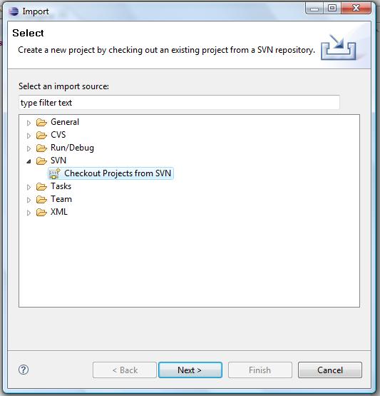 Right click in the Package Explorer and select import. b.