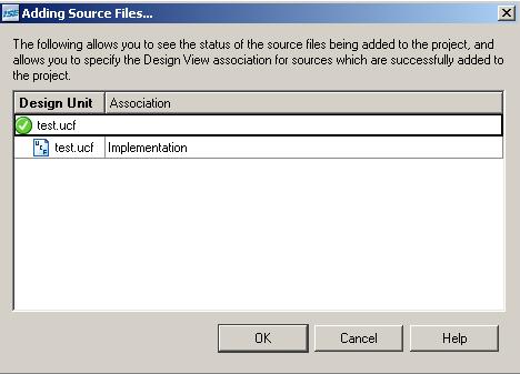Figure *** - Add Existing Sources Figure *** - Add Existing Files Then you can