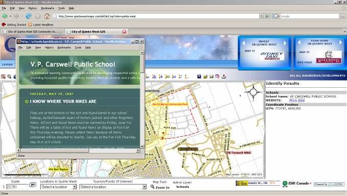 Click here to open schools website found in radius search 2.