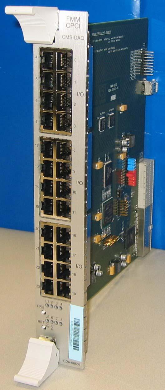20 x RJ45 from lvds receivers JTAG connector FMM Function 32 bit @40 MHz Private bus Bridge 2 X RJ45 to