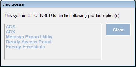 Note: The License Provider issues a Site Key for your Metasys software installation when you complete and return the Metasys System Software Registration Form (Part No.