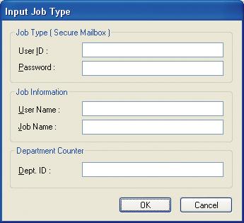 To prevent confusion from this, users can customize a User Name and Job Name. This makes the job information easy to understand.