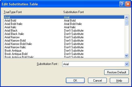 17. Font... button Allows you to configure the font settings.