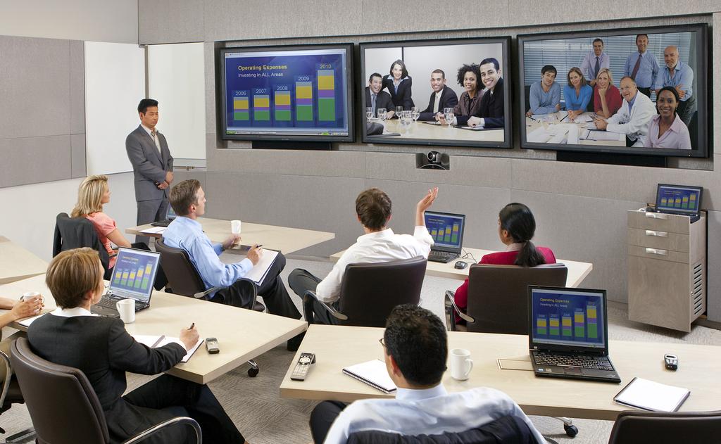 Fully interoperable with the millions of standards-based telepresence and video conferencing systems in use today, the Polycom HDX Series leverages HD video, HD voice and HD content sharing for