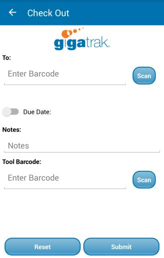 You must enter the barcode of the employee/location returning the binned items in the From: field. Enter the appropriate quantity and press the Submit key to save the check in record.