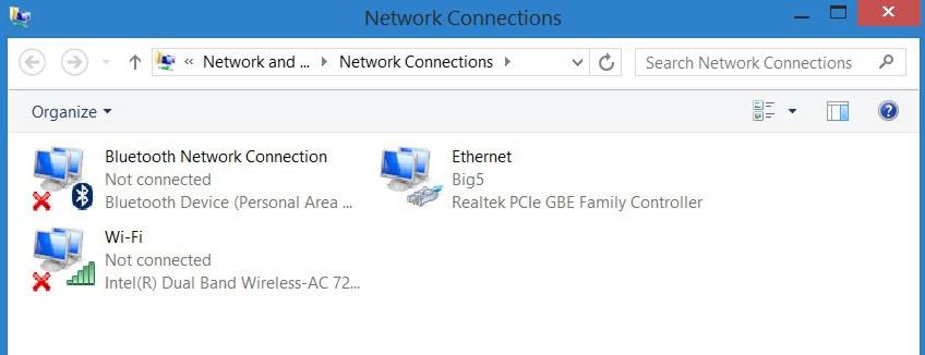 Changing Your Network Adapter for Mac Communica on (con nued) Go to your Control Panel and select Network.