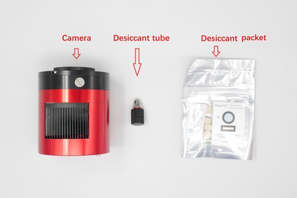 5.9 Backup desiccant tube Your camera includes