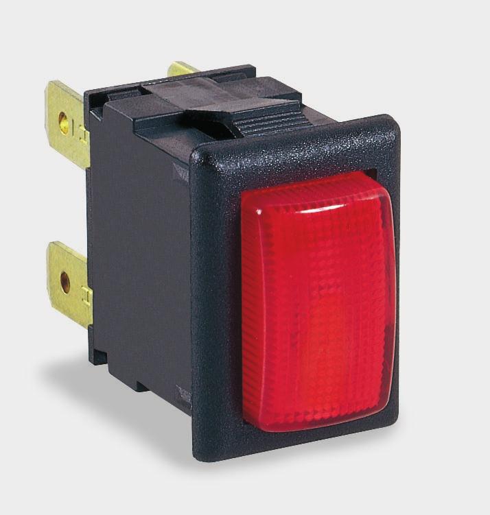 8300 Push Button Switches 6 50ac Miniature push button Ratings up to 6, 50 ac 8 Inductive current rating Illuminated and nonilluminated Single and double pole Latching and momentary H slotted for