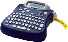 Desk Top labelmakers LabelMANAGER 150 The basic tool for office labelling Clear semi-graphical display 7 print styles, 3 font types and multiple copies Last label memory Code: 18125 Mains AC Adaptor