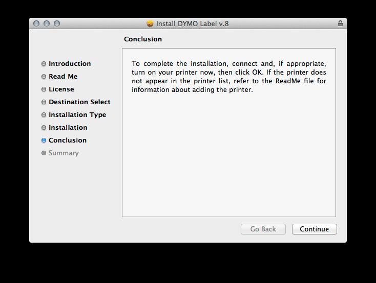 Image 9 Installation for Macintosh is now complete.
