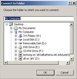 Note that the dialog box for adding data begins with Catalog. Local drivers such as C and D are registered with Catalog by default. You need to register other drives manually.