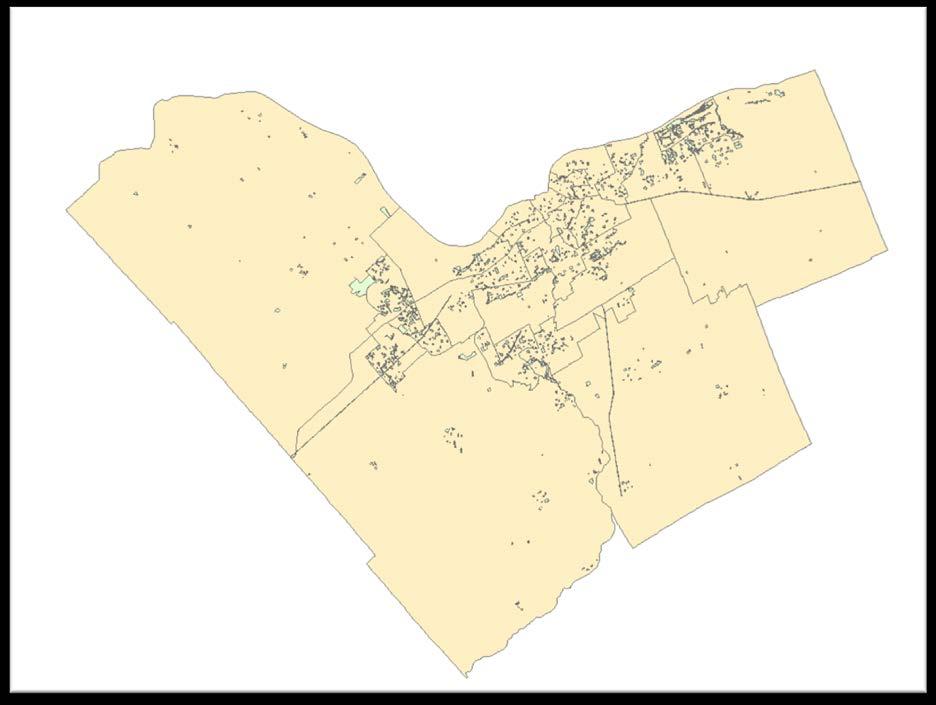 Buffering in ArcMap tutorial 1) Open ArcMap 2) Bring in the Wards_2010 and Parks shape files from the city of Ottawa s open data portal.