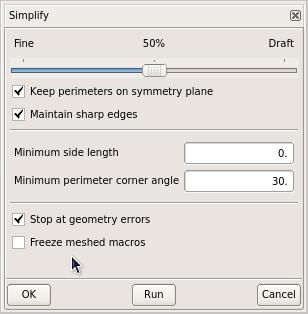 spacing. Joining Macros can be done manually using the function Perimeters>Join It can also be done automatically with the function Macros>Simplify!