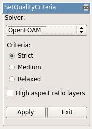 12. Recommendations for OpenFOAM model setup This section outlines a series of steps that should be followed in order to create a high quality mesh that meets the requirements set by OpenFOAM.
