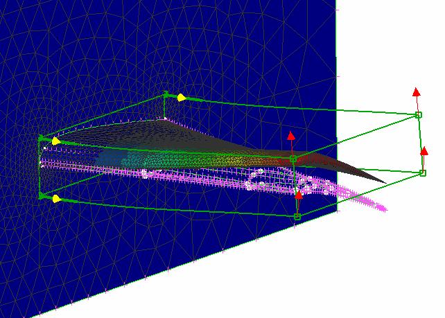 This will record the deformations of the mesh which will then be mapped on the geometry at a second stage. In Controls>Parameters select NEW and a Deformation type.