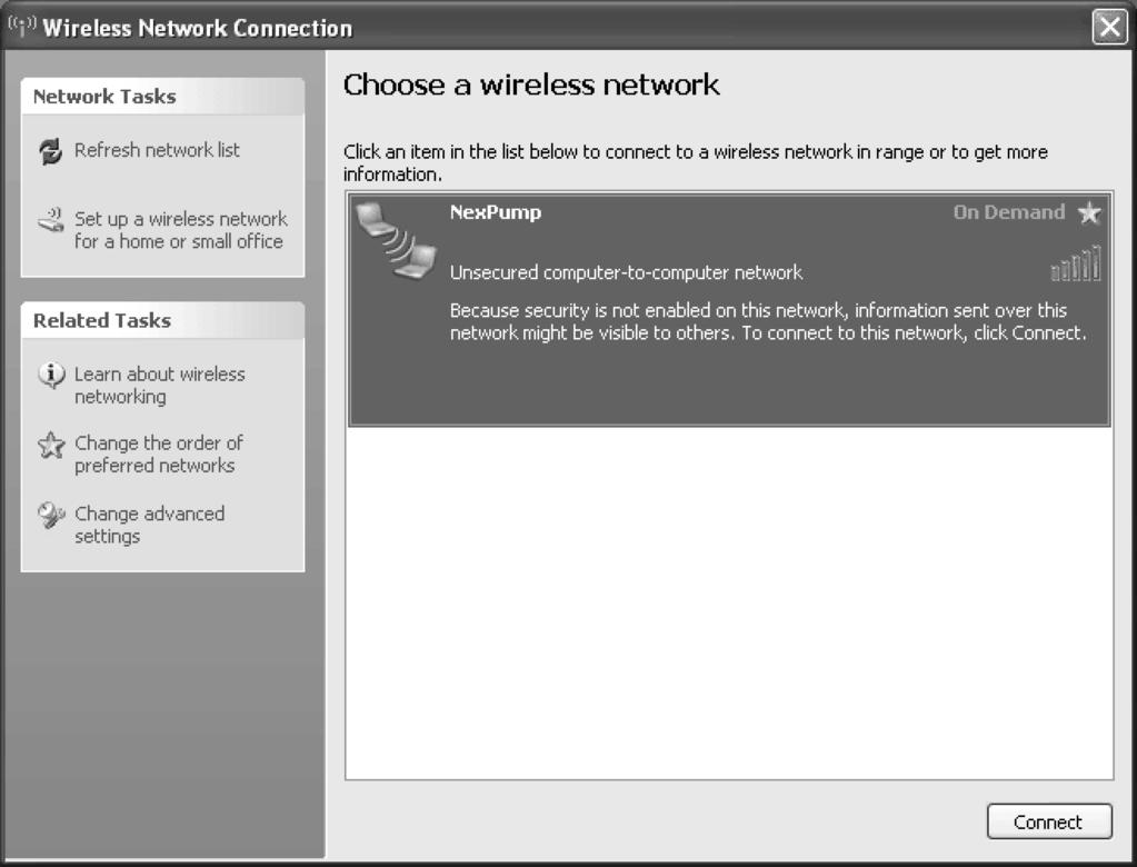 Right Click the 'Wireless Network Connection' then click 'View Available Wireless Networks' (Table 7.2).