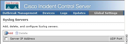Cisco Incident Control Server Chapter 9 Add the Cisco ICS Device to MARS, page 9-17 Define Rules and Reports for Cisco ICS Events, page 9-17 Configure Cisco ICS to Send Syslogs to MARS Cisco ICS