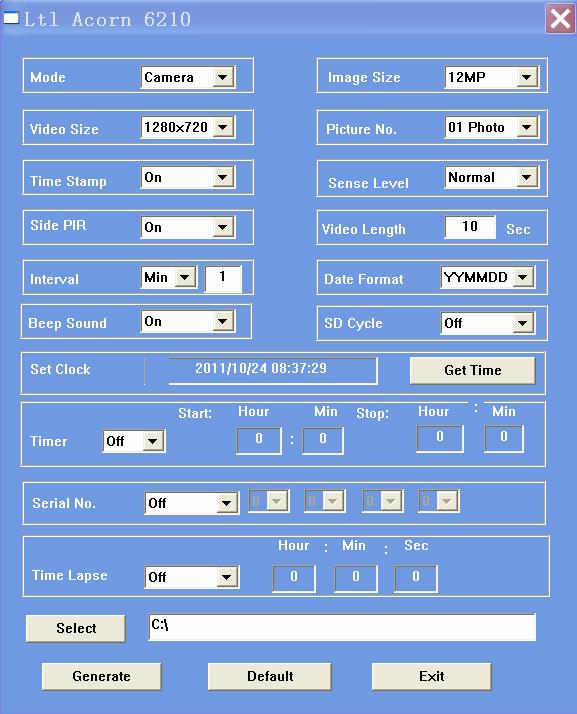 Set up the camera based on your own need. Please reference to 3.1 Parameter Settings in Advanced Settings section to find detailed explanations of each setting.