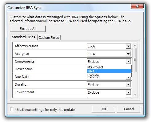In the customization of the sync all process, you can pick which system is the primary source of data.