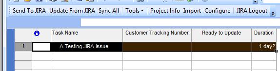 You ll notice that our task list in Microsoft Project