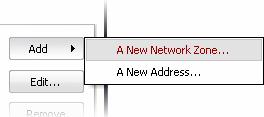 A dialog box will appear, prompting you to specify a name for the new zone. 2. Choose a name that accurately describes the network you are creating. 3. Click 'Apply' to confirm your zone name.