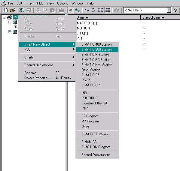 6.2.2 Inserting SIMOTION in the existing SIMATIC project