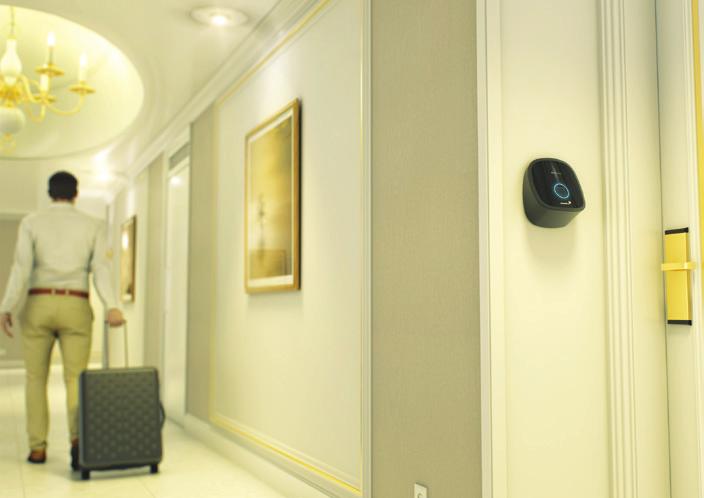 Provides hygienic, touchless access control to the healthcare industry.