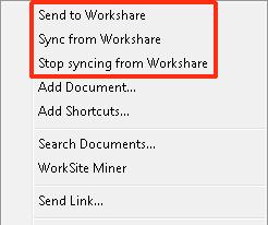 HOW DOES IMANAGE INTEGRATE WITH WORKSHARE? The imanage Integration: File Sharing & DMS Mobility gives you the ability to synchronize your imanage files to Workshare.