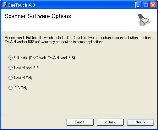 STEP 2: INSTALL THE SOFTWARE 11 17. Select the option you want.